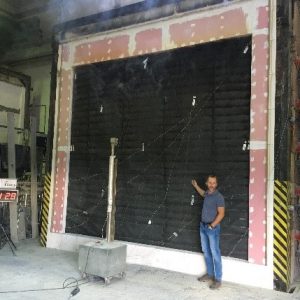 cortina cortafuego sin irrigación Eurofire