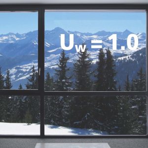 ventana cortafuego Eurofire de cristal